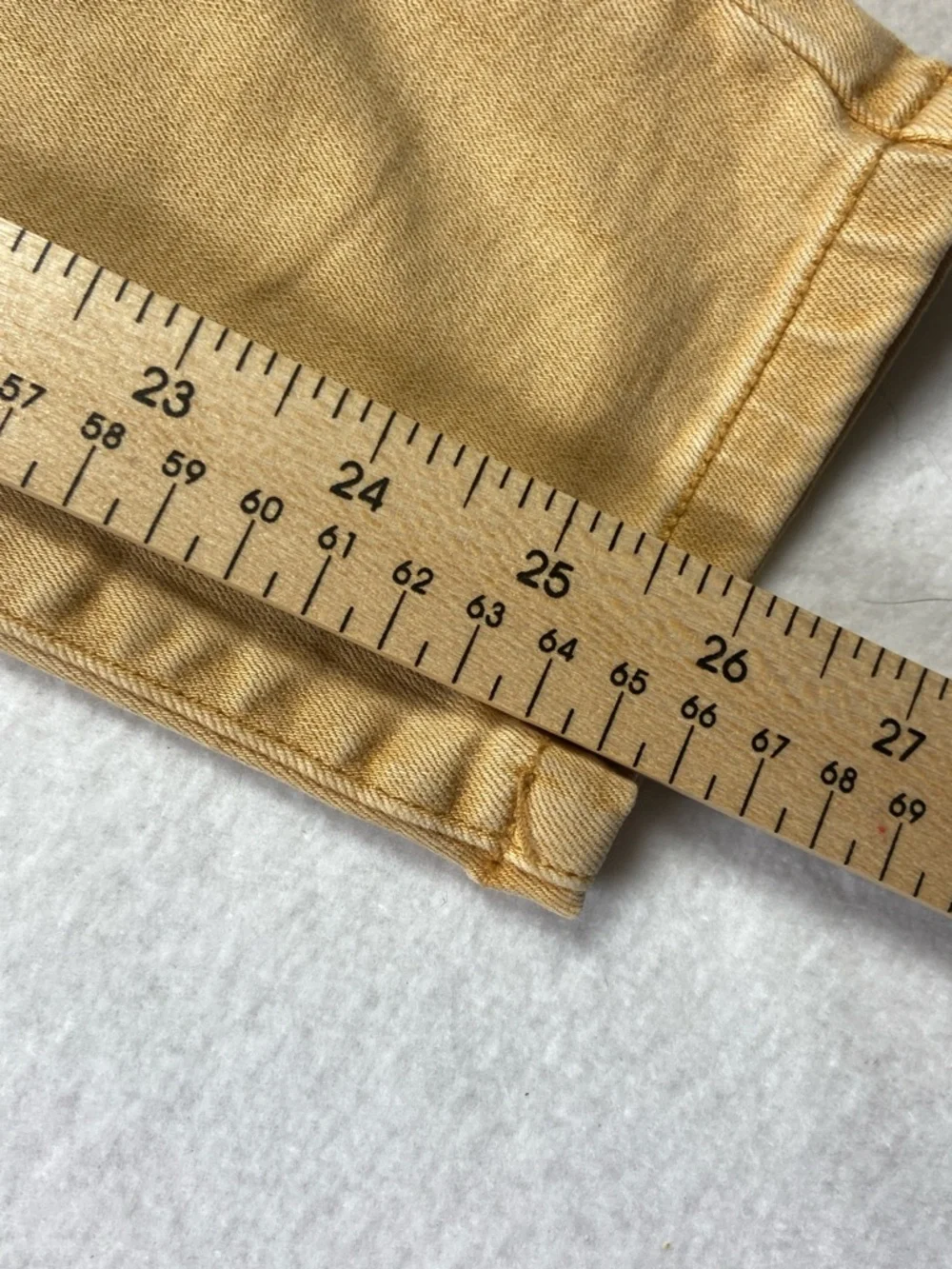 Liverpool Women’s Faded Gold Honey Hugger Ankle Jeans, Size 28/6 - Picture 10 of 14